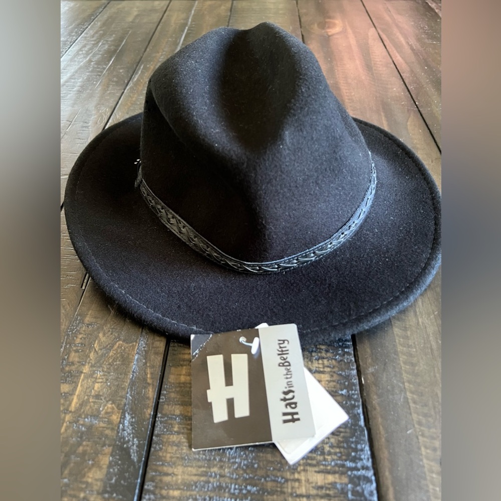 Black Fedora Hat
